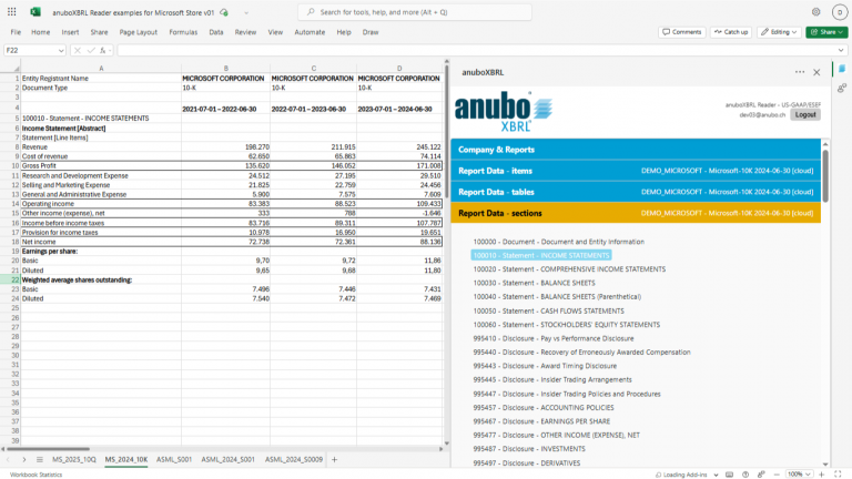 Income Statement | 10-K US-GAAP